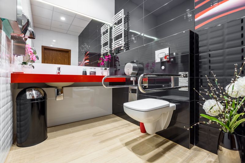 Tech-Integrated Bathroom